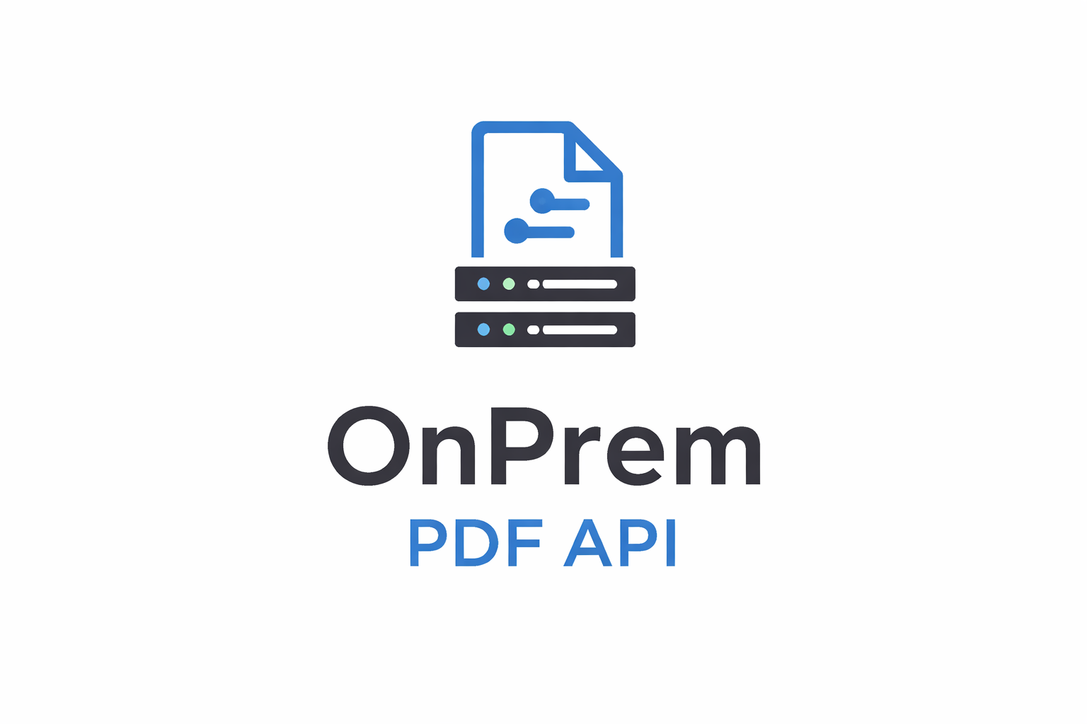 OnPrem PDF API